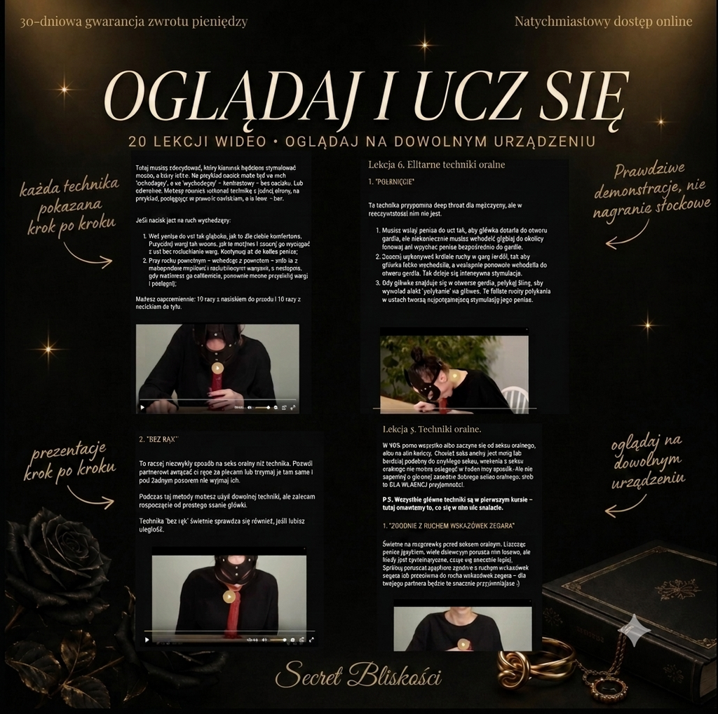 Sztuka Bliskości — Masterclass głębokiej więzi i kobiecej pewności siebie