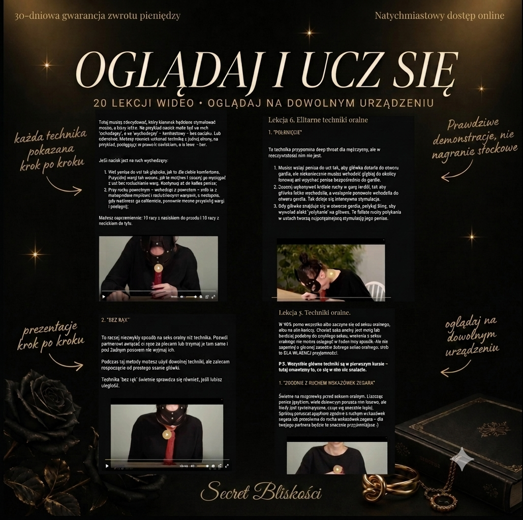 Sztuka Bliskości — Masterclass głębokiej więzi i kobiecej pewności siebie
